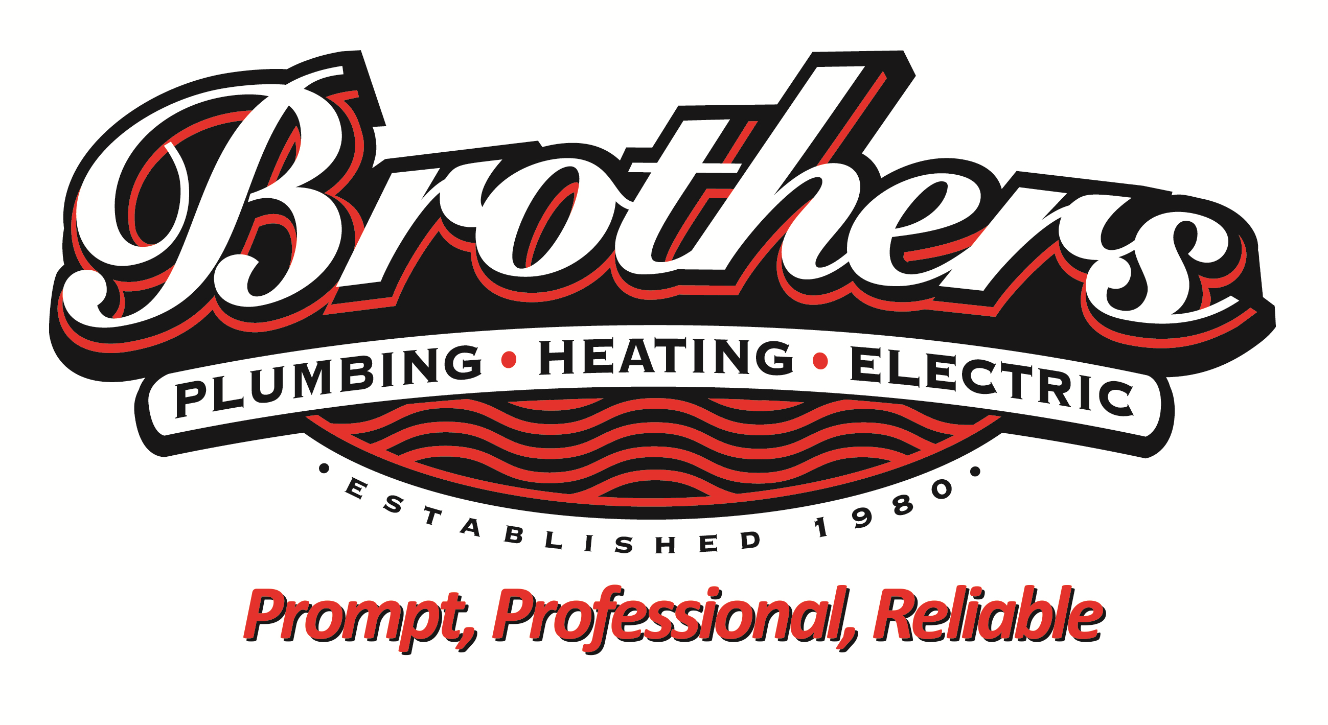 Brothers Plumbing, Heating and Electric Company Logo