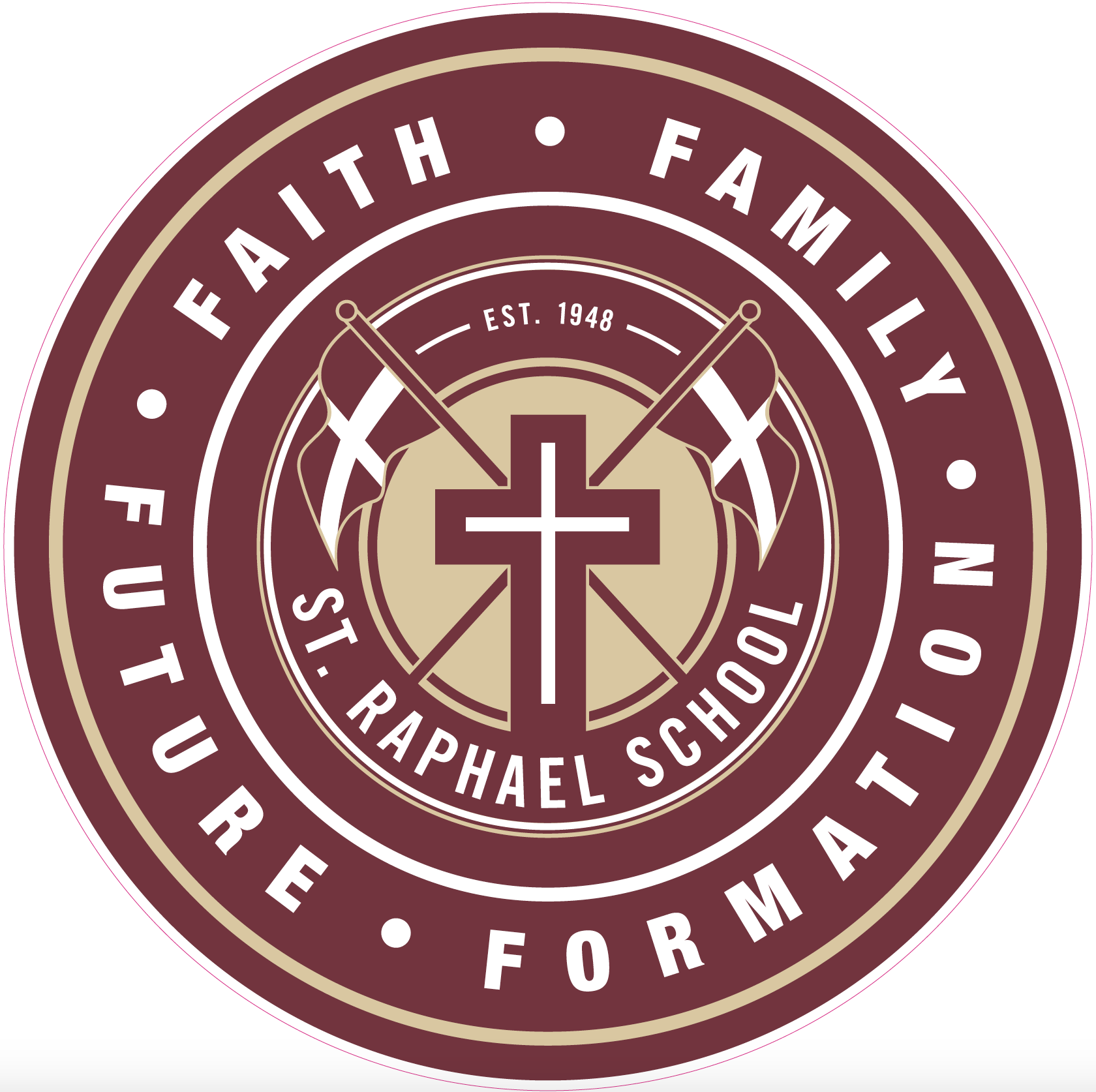 Saint Raphael Catholic School Company Logo