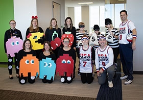 Nordic's finance and billing and reimbursement teams get into the Halloween spirit.