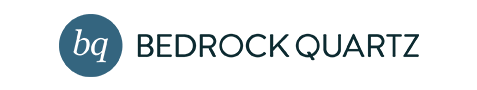 Bedrock Quartz Company Logo