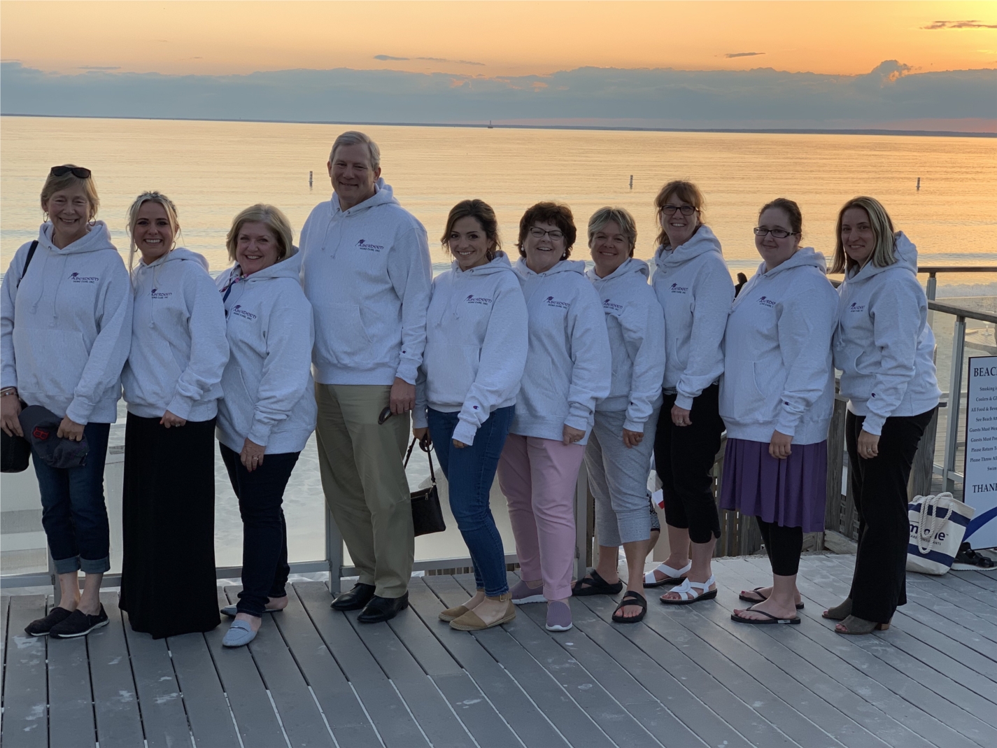 Team Aberdeen attending the New England Home Care and Hospice Conference in Falmouth, MA this summer, where Aberdeen President Joanne MacInnis RN was a presenter!