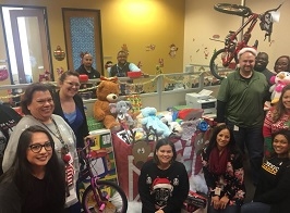 Each year we hold a Company-wide Toy Collection Drive. Here is a team picture with their donations in Carrollton, TX! 