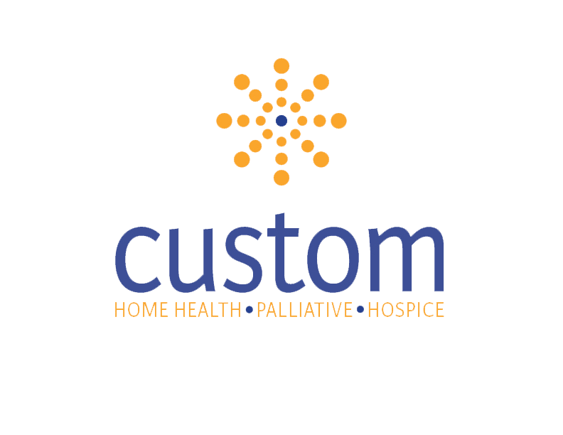 Custom Home Health, Hospice, and Palliative Care Company Logo