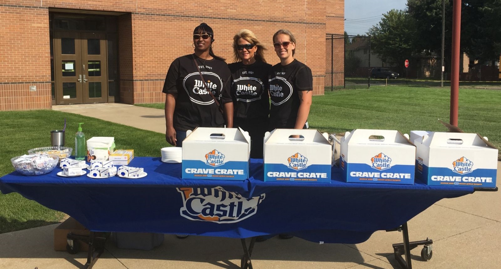 White Castle supports our community. #Castleshares