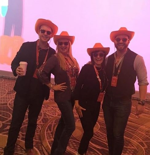 A few of our agents and managers at Redfin's annual meeting, "Redferno"!