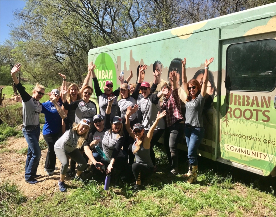 Our Independence Title team loves volunteering at Urban Roots Farm! With about 1 in 4 households in Austin experiencing food insecurities, volunteering at Urban Roots is a great way to give back. 
