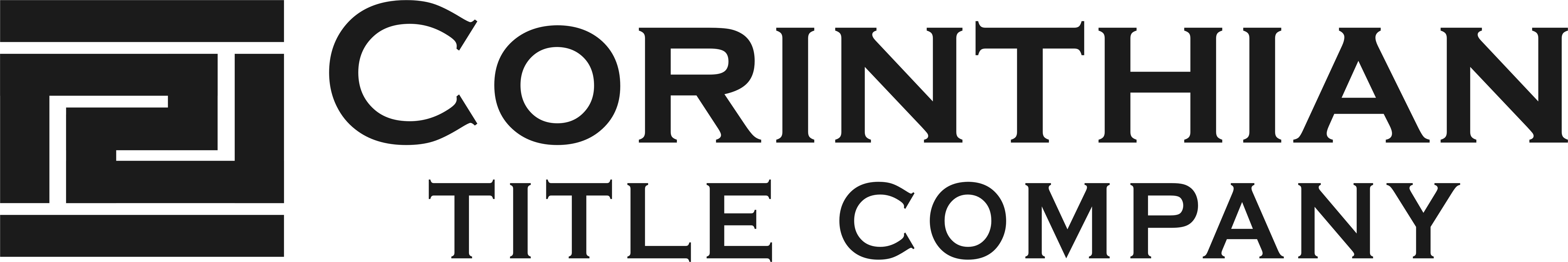 Corinthian Title Company logo