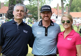 June 28, 2019 – Our brand ambassador, Jimmy Walker, greeted company employees at the Rocket Mortgage Classic. 