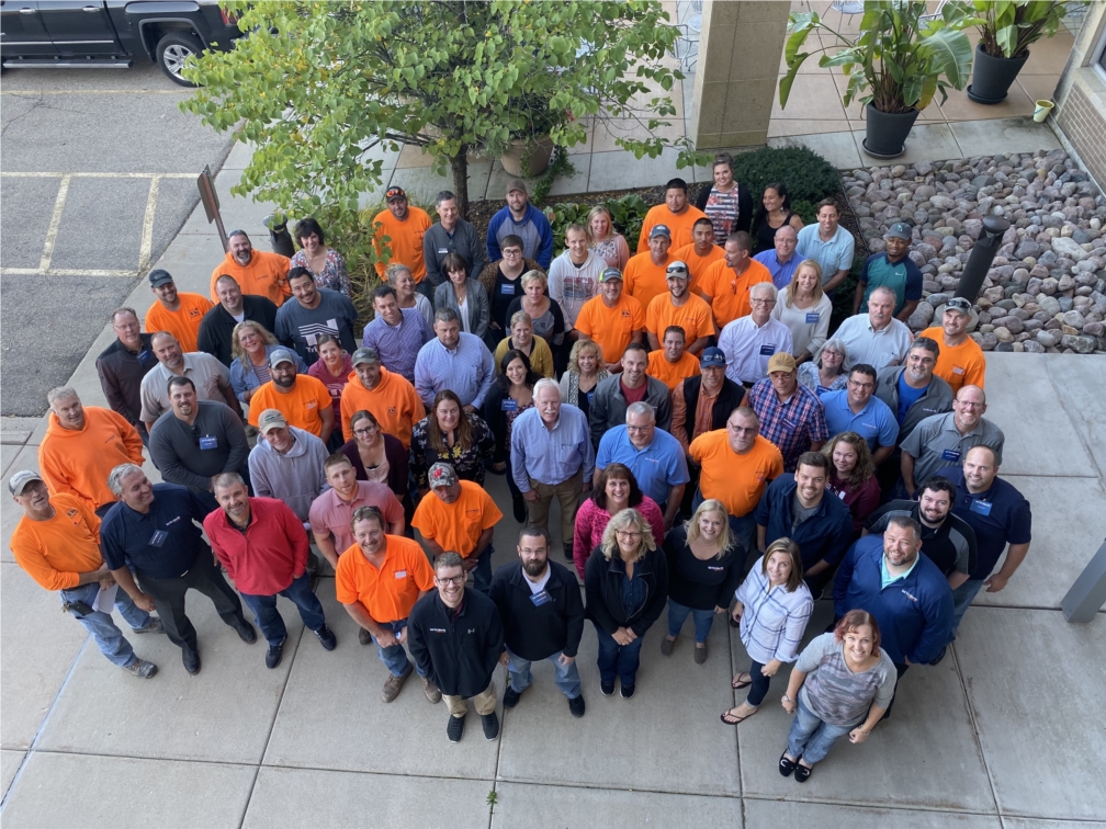 Field and office staff at our 2019 All Company Meeting