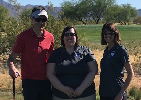 Tim Dineen (CEO) Beth Mullins (LH) Allyson Leu (HR) Golf Outing with clients (Pre-Pandemic)