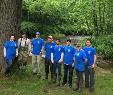 The Hunt Valley Office cleans up the Gunpowder River