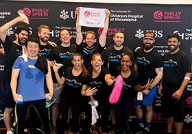 We have very active community service and fitness groups at Slalom Philadelphia. For CHOP's annual Philly Spin-In, we are able to marry the 2 groups and cycle to raise money for cardiac research. 