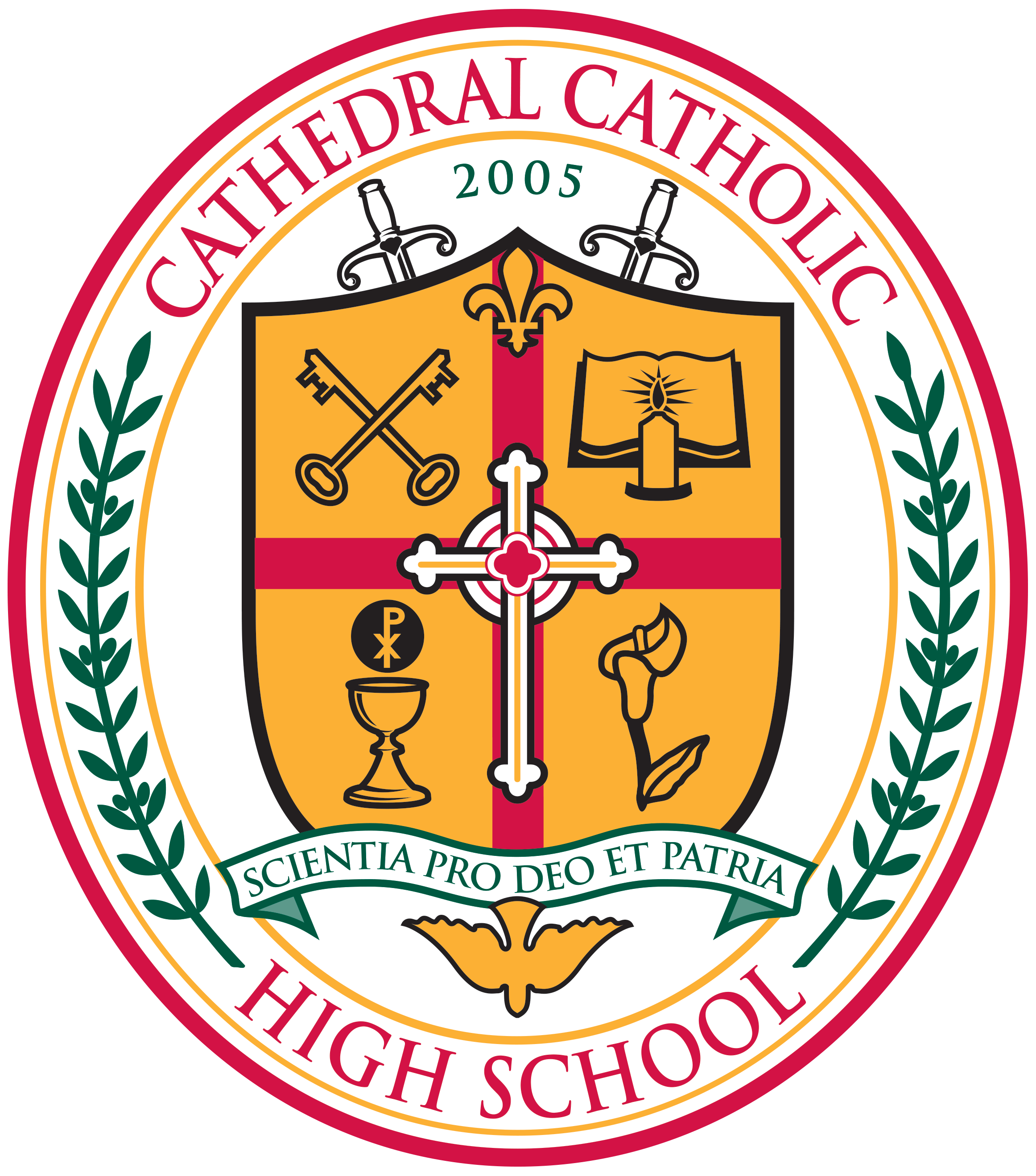 Cathedral Catholic High School logo