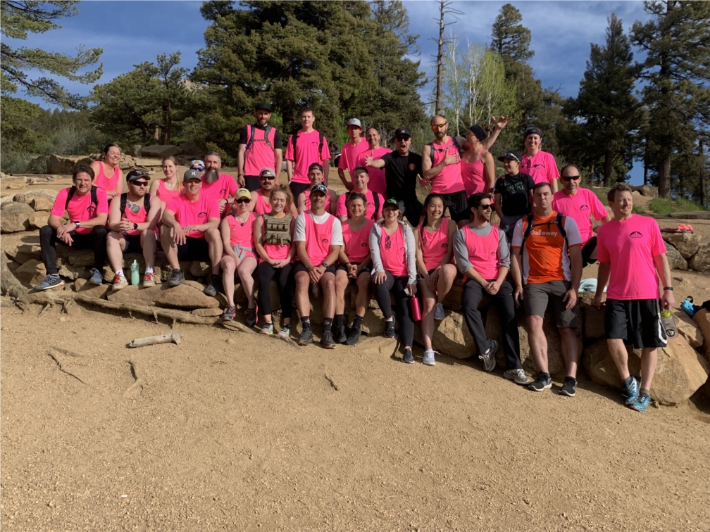 Galloway hikers made it over 2,700 outdoor steps to complete the Manitou Incline, a popular hiking excursion in Colorado Springs.