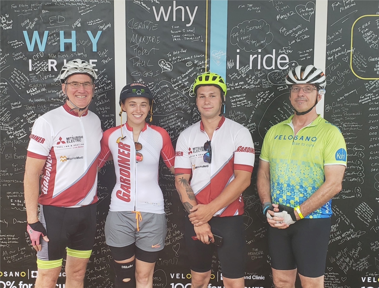 Team GARDINER - VeloSano 2019