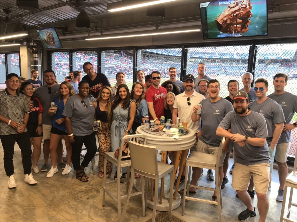 Team outing to the Braves Game for our 6th Year Anniversary as a company! 