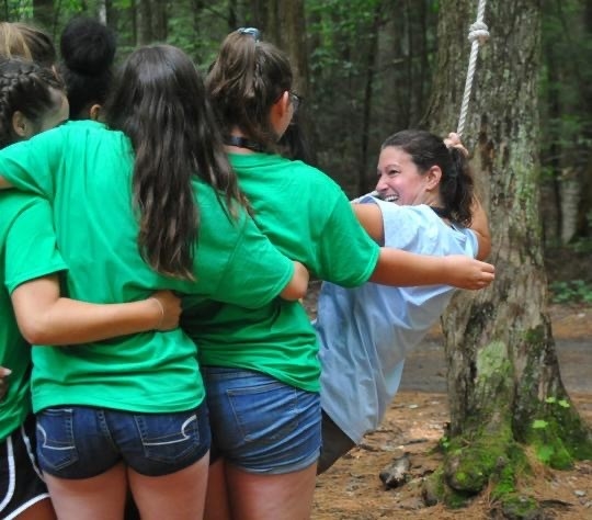 April Dalbec, Esq. was one of several successful women mentors at “Camp CEO” sponsored by the Girl Scouts of Northeastern New York. During the three night camp, April and other Capital Region executives took part in outdoor and leadership building activities with twenty high school aged girls.