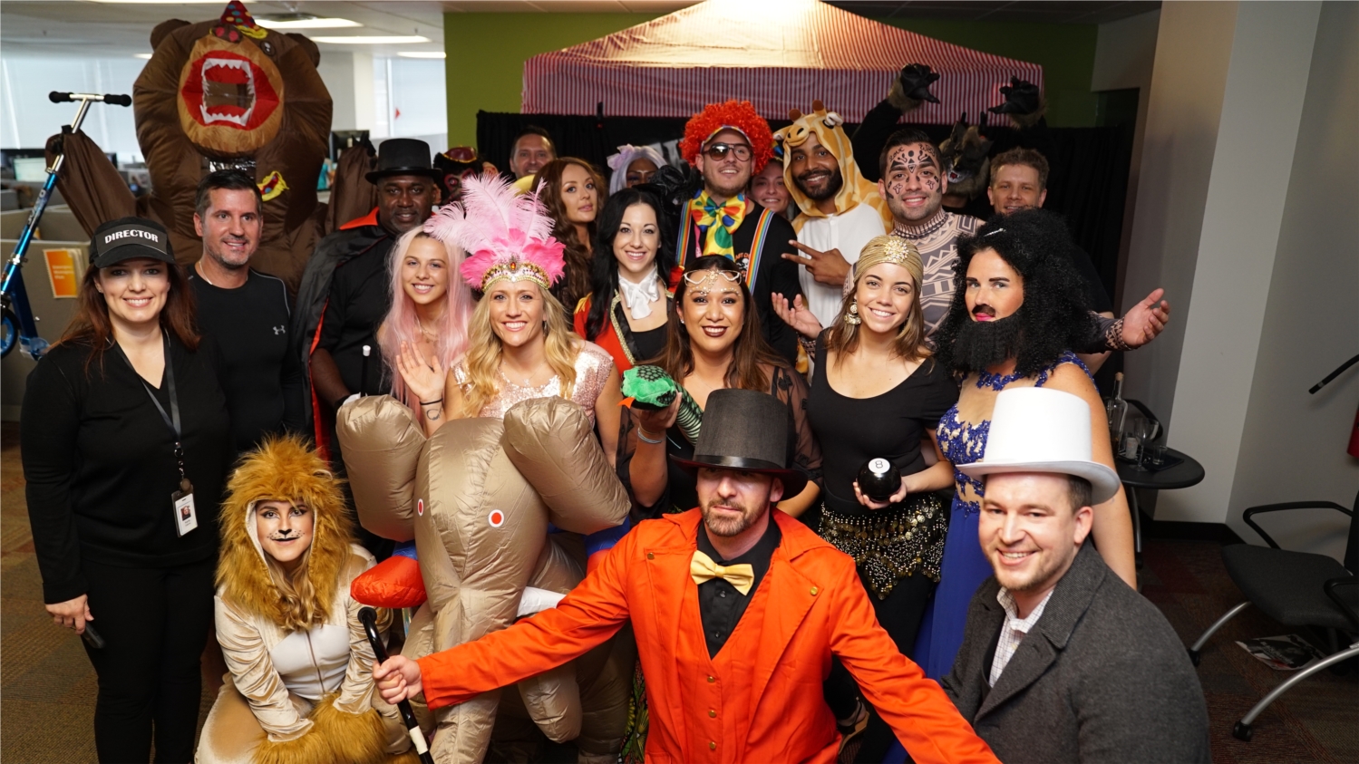 Weatherby Healthcare Halloween celebration.