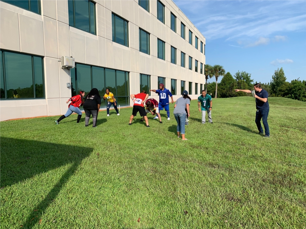 Football time! Kicking off the start of the NFL season, CareCentrix style!