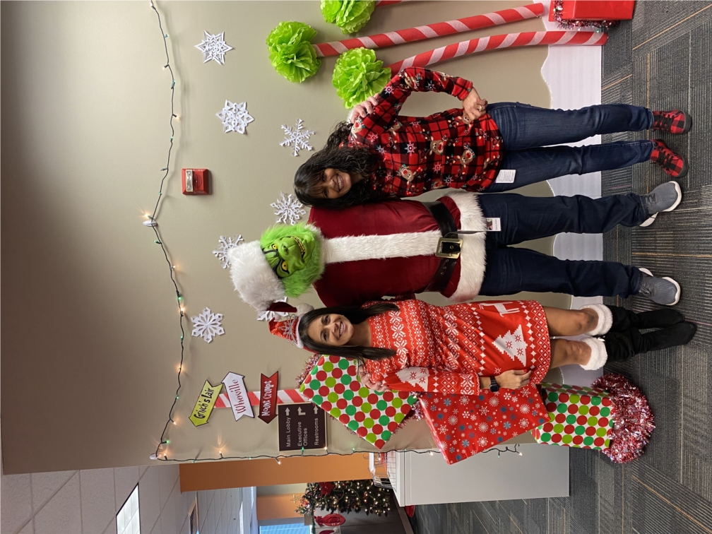 Holiday Fun! CareCentrix team members enjoying the holiday spirit and spreading some good cheer in their festive attire!