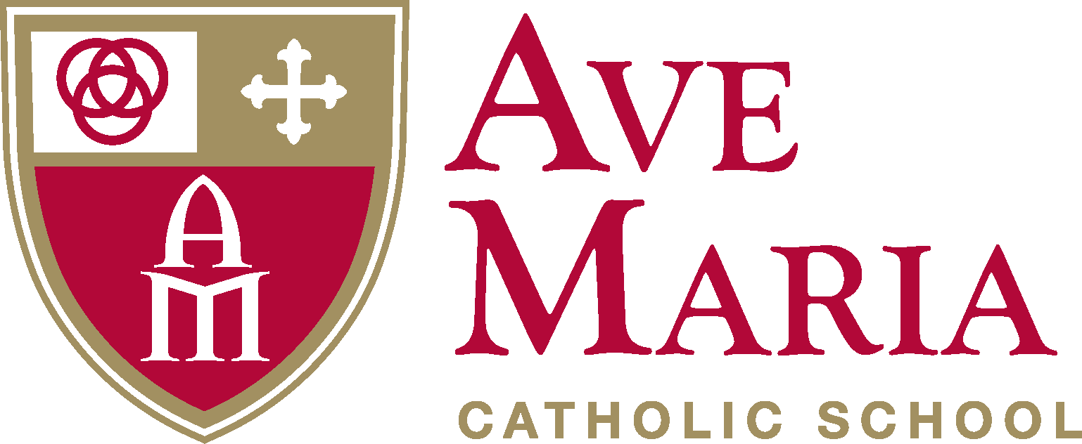 Ave Maria Catholic School logo