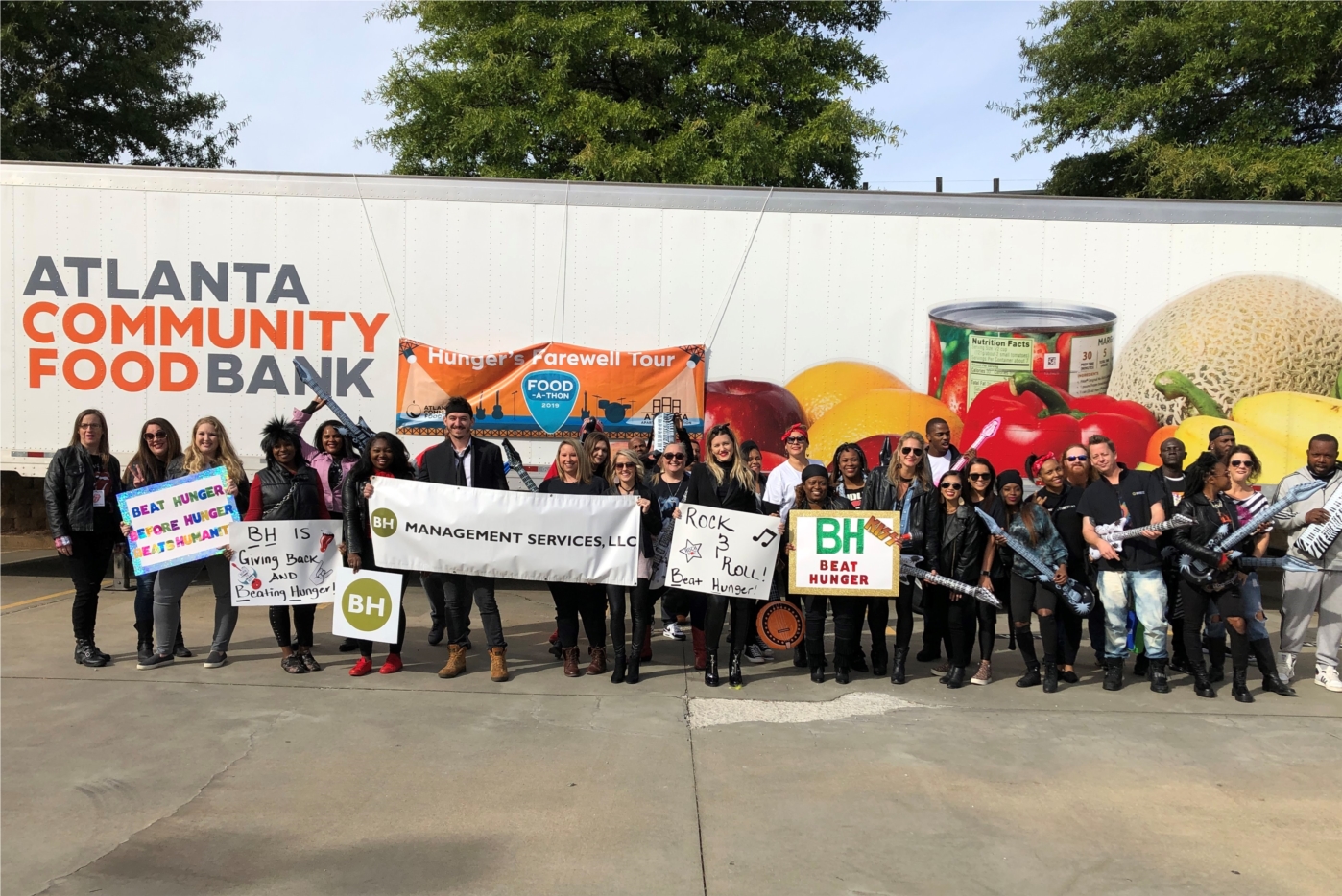 Food-a-Thon Parade at the Atlanta Community Food Bank