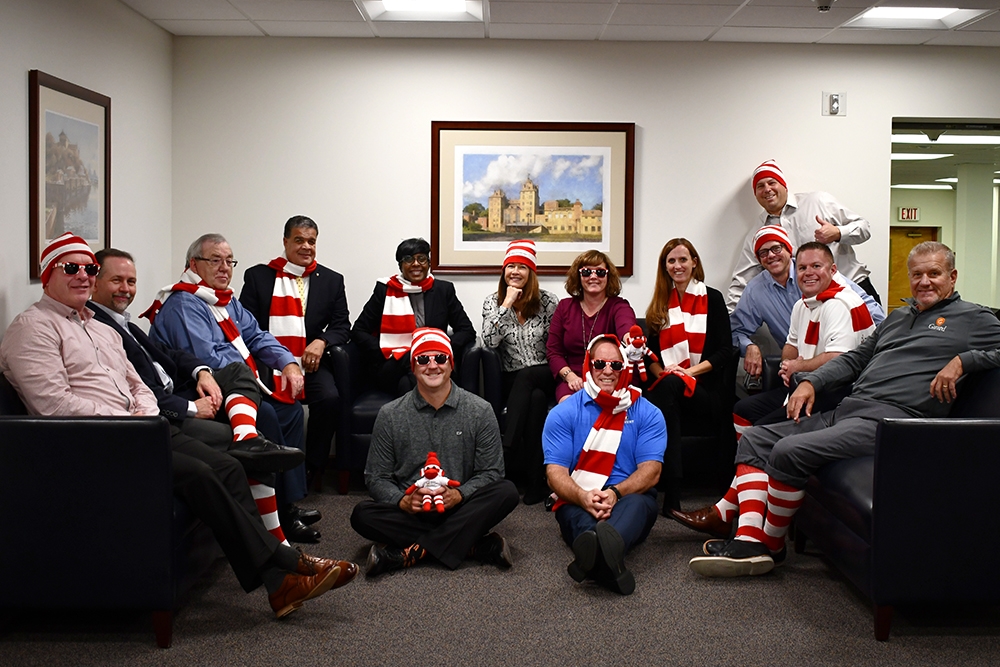 Univest Financial's Senior Leadership Team was proud to participate in the Philadelphia Ronald McDonald House's "Show Your Stripes" campaign to raise money in support of families with seriously ill children. 