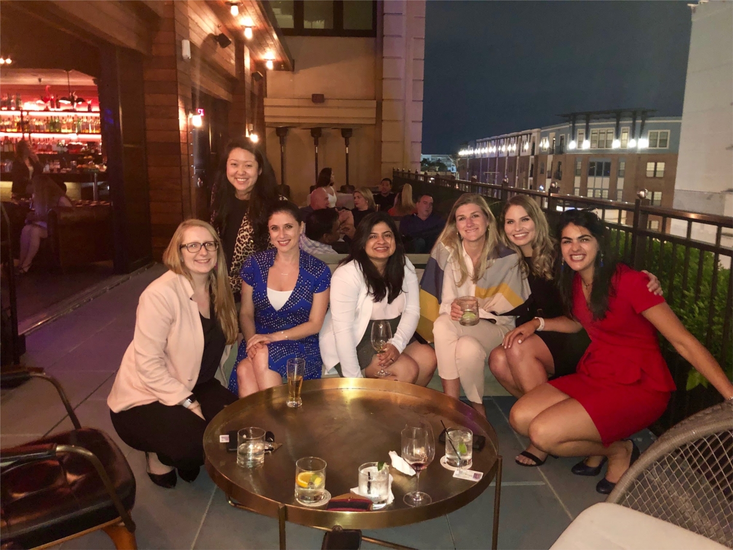 A group of consultants gather for a photo at the Annual Woman Consultant Dinner.