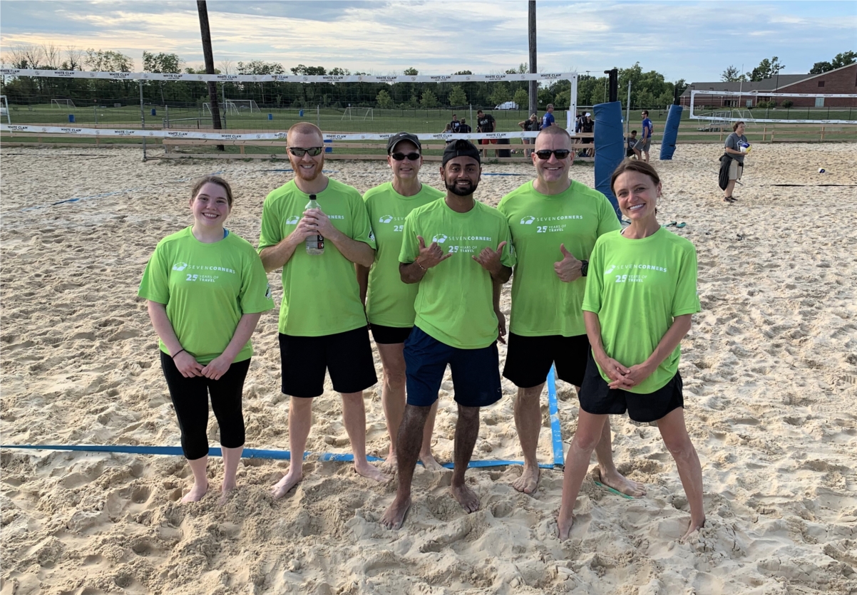 Beach Volleyball Team Corporate Challenge 2019