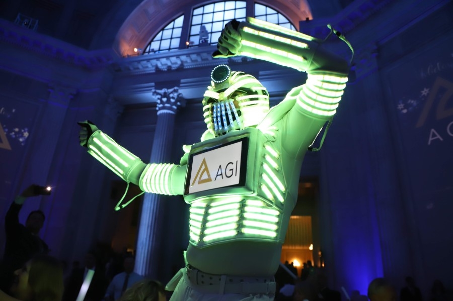 Annual Holiday Party - Dinner, Dancing and Robots at the Franklin Institute. 