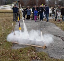 Family Rocket Day at AGI.  