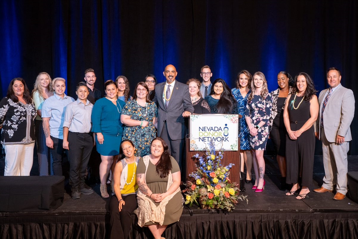 NDN Staff pose for a picture after another successful Donor Remembrance Ceremony in September 2019.