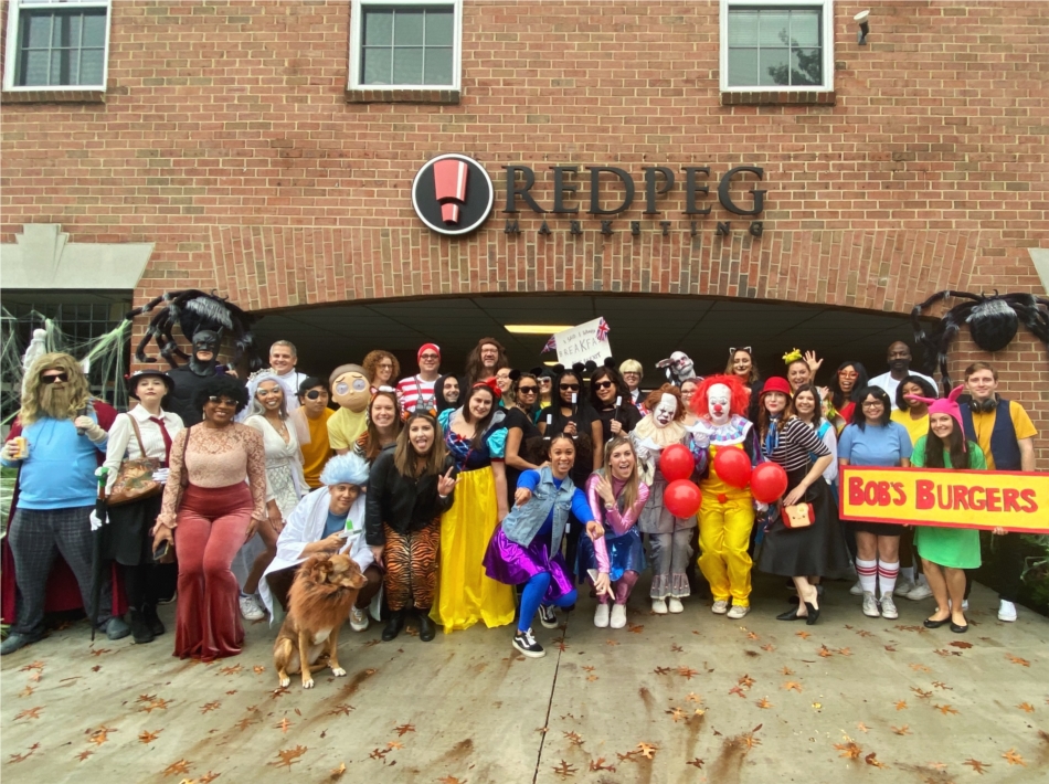 Here at RedPeg, holidays are a big deal--and Halloween is no different!