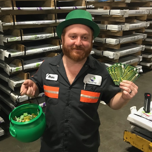 St. Patrick's Day fun at the ATL Service Center!