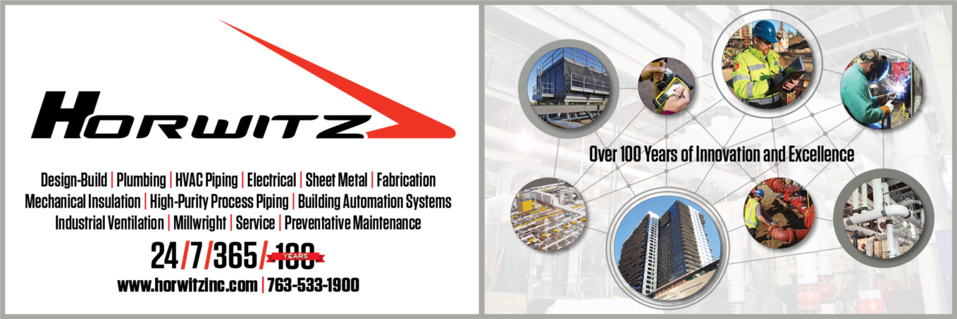 Horwitz, Inc. began in 1918 and has exponentially grown with a robust culture to be a premier specialty contractor in the Twin Cities.