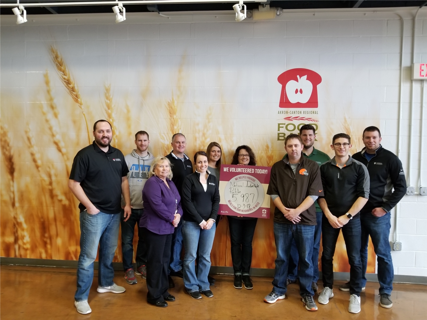 Team at The Akron Canton Regional Food Bank