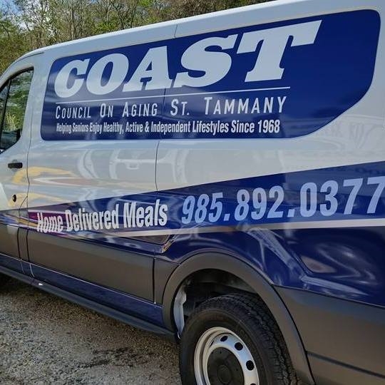 COAST Home Delivered Meals Van