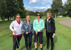 Golf team at Bailiwick’s annual outing.