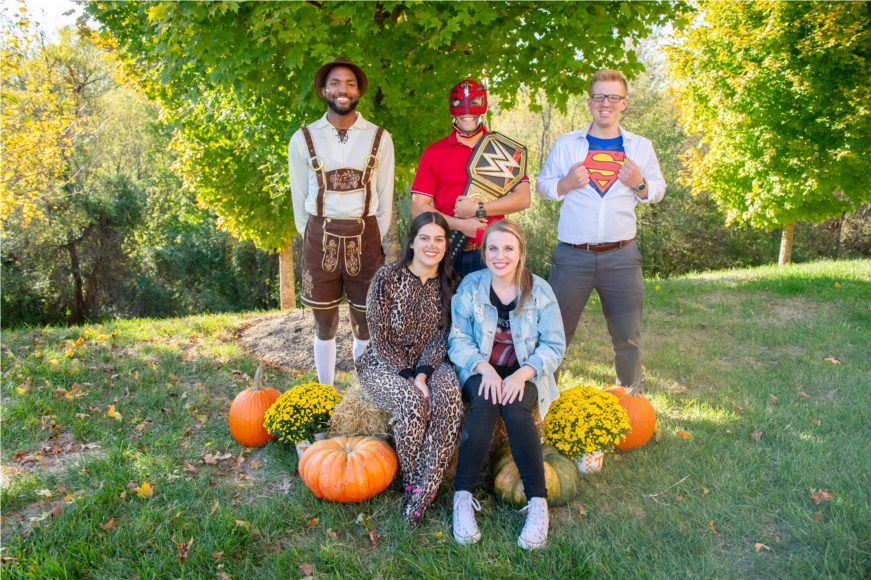 C&J has a fall festival and truck or treat for our employees and their families.  We encourage everyone to dress up.  Here are a few of our employees dressed up to win our costume contest.  