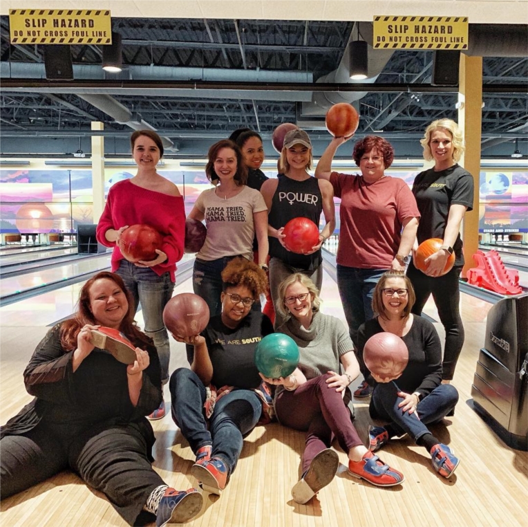 National Women's Day - We had a company outing with the employees that could make it. It happened to also be International Women's Day! 