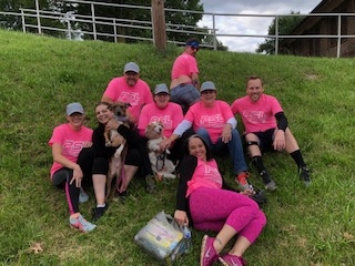 Steiner Realty's Pittsburgh Sports League kickball team, summer 2019.