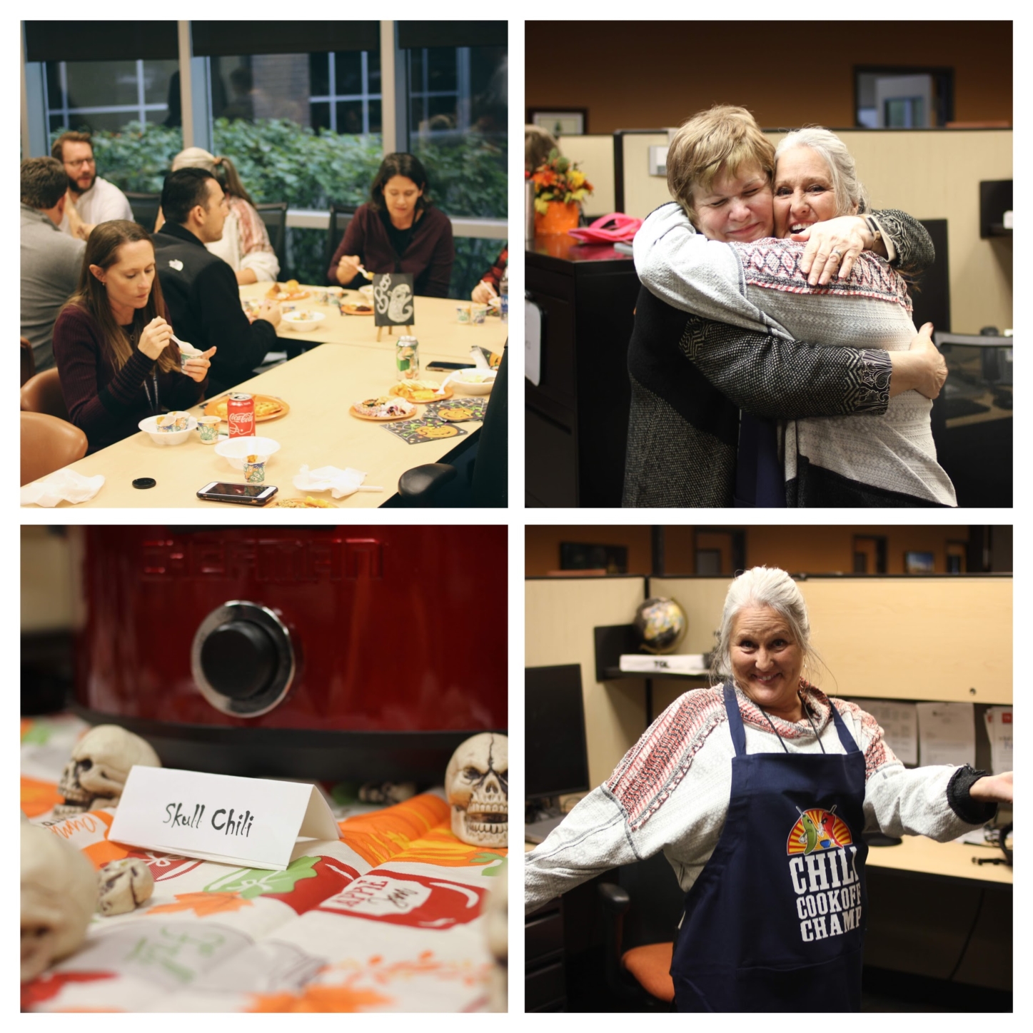 Snapshots from the Bureau's Halloween Chili Cook-off