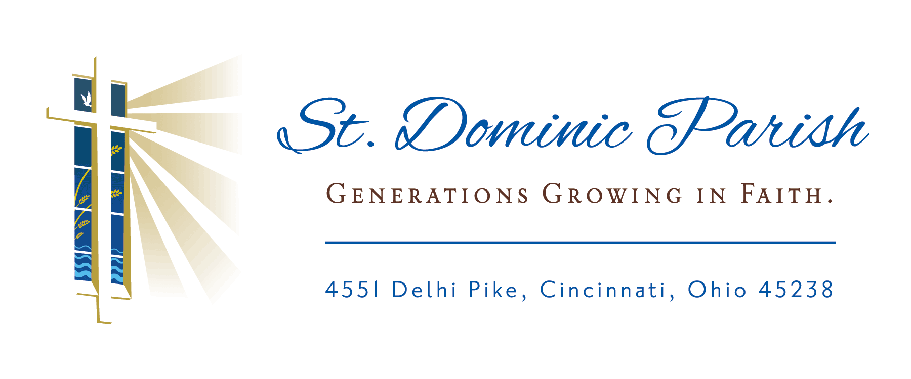 St. Dominic Parish logo
