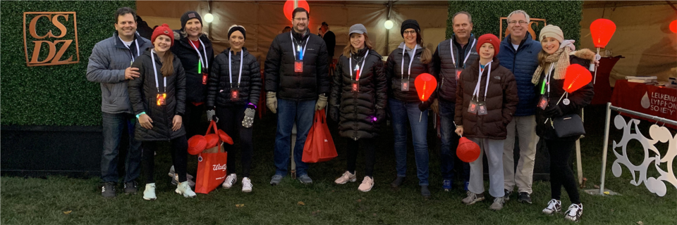 CSDZ /Holmes Murphy is a proud sponsor of the Leukemia and Lymphoma Society's annual Light the Night fundraising event. 