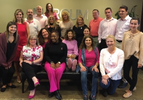 COMMUNITY. It's one of Marcum LLP's core values and on full display as we wear pink for breast cancer prevention.