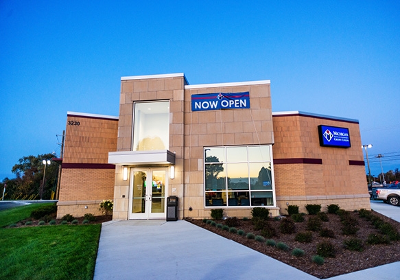 MSGCU has 15 branch locations throughout Metro Detroit. Our newest branch is located in Commerce Township.