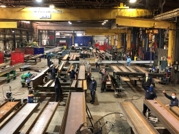 Our Structural Steel Shop
