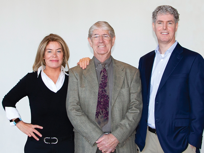 (left to right) Sharon Hennessey, Co-PresidentJim Hennessey, Executive Chairman/FounderJohn Hennessey, Co-President