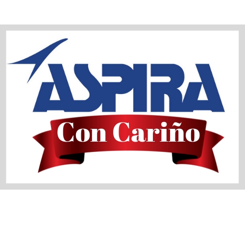 ASPIRA Con Cariño is a special saying we use toward one another. It is a major part of who we are. It means "with love or with care".