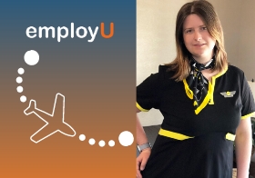 Jessica's dream was to become a flight attendant, but she was met with several challenges. With her employU Employment Specialist, she overcame every obstacle and landed a job with Spirit Airlines. 